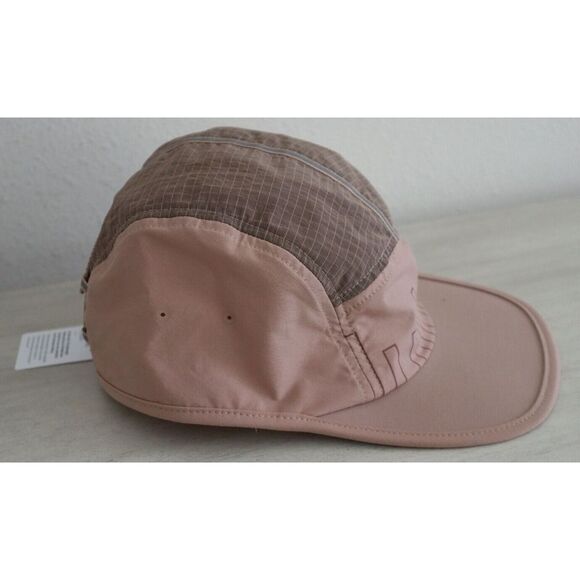 Lululemon LU9ATYS Women Sz L/XL Pink Clay/Ancient Copper Drawcord Hiking Cap $48 - Picture 2 of 5